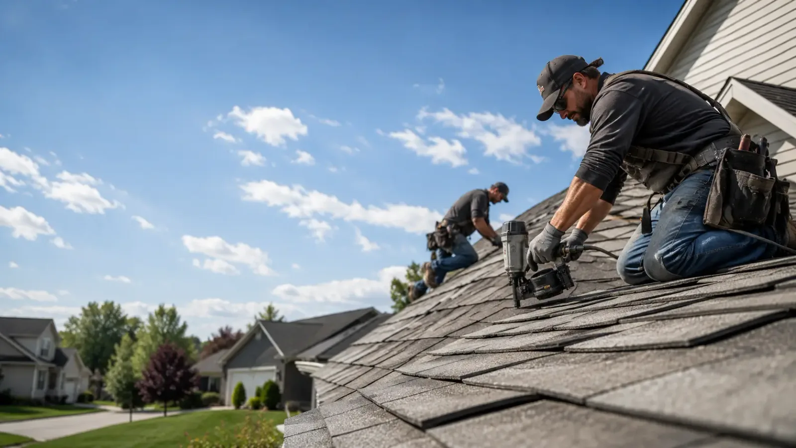 Storm Damage Roof Repair in Streamwood, IL near me